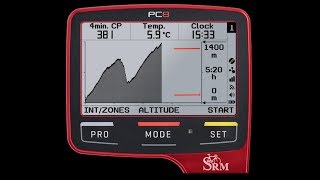 SRM PowerControl8 - Video Tutorial - 4. Esempio pratico grafico altitudine