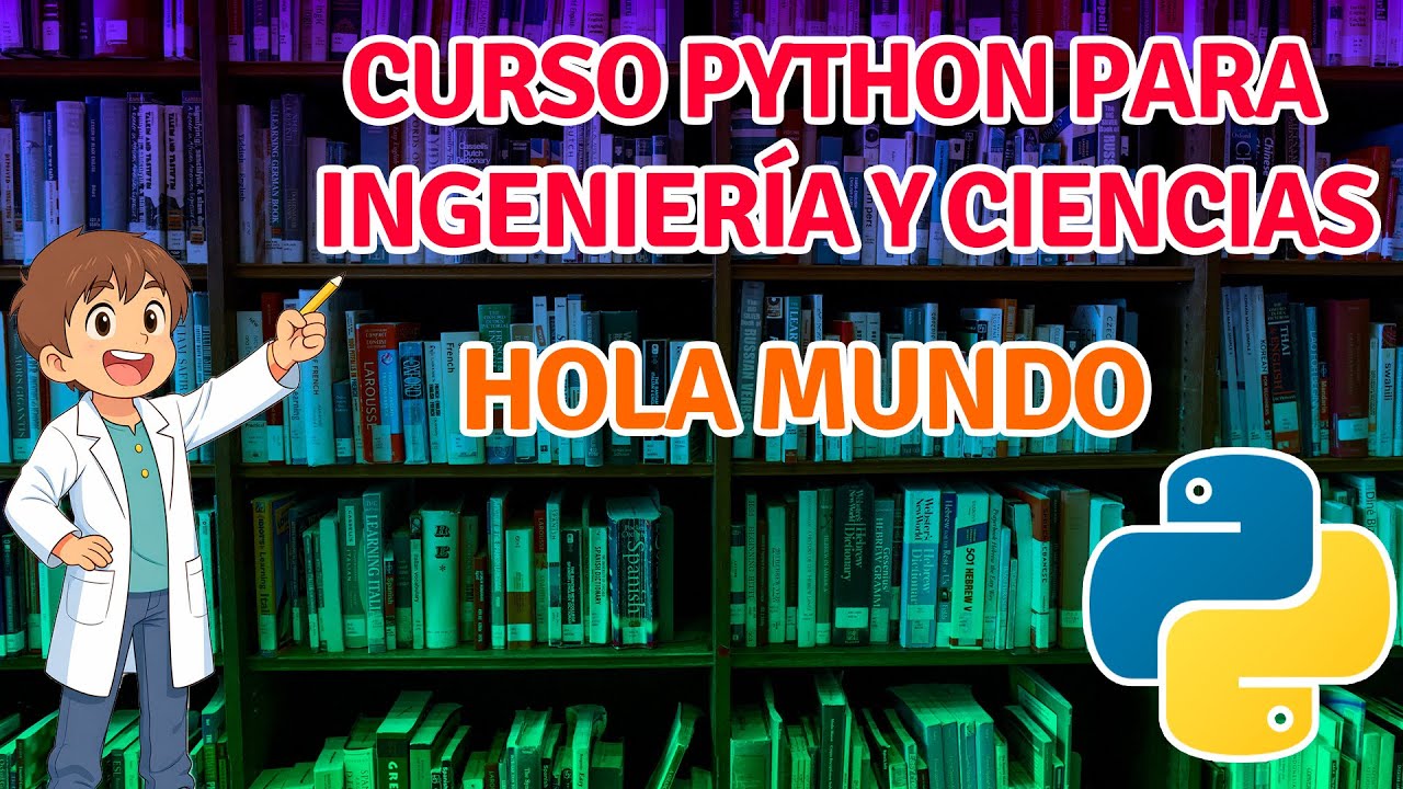 CURSO DE PYTHON PARA INGENIERÍA Y CIENCIAS 👨🏻‍🏫 CLASE 2: CREANDO MI ...
