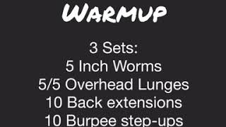 CrossFit Panda Home Workout 080420