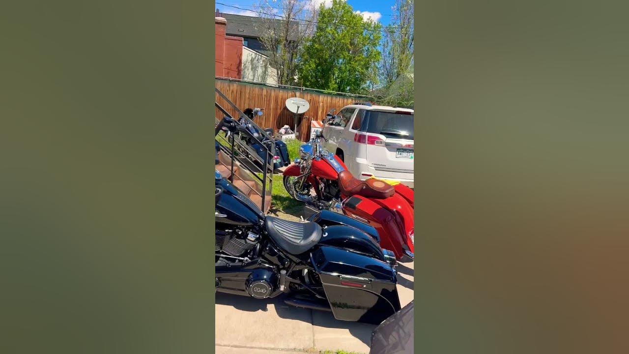 Chicano Pride Ride arrives at La Raza Park de Denver, Colorado. ¡Hecho