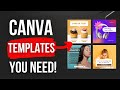 7 Canva Templates You Need To Grow Your Instagram Account (INSTAGRAM POST IDEAS)