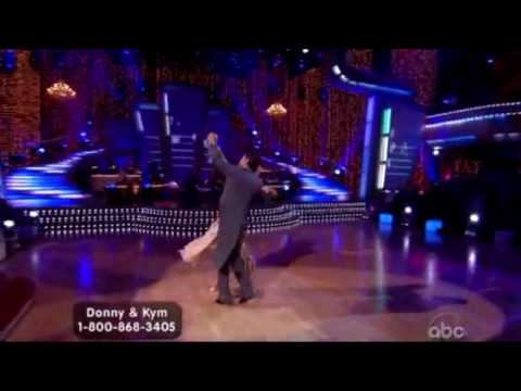 Donny & Kym quickstep - DWTS Episode 14 Week 7 - N...
