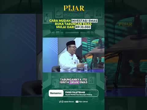 Cara Mudah Investasi Emas. Buka Tabungan Emas mulai Rp.10.000