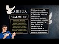 LIBRO DE LOS SALMOS: &quot; SALMO 18👉150 &quot; ACCION DE GRACIAS POR LA VICTORIA (2 S. 22.1-51)