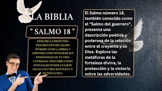 LIBRO DE LOS SALMOS: &quot; SALMO 18👉150 &quot; ACCION DE GRACIAS POR LA VICTORIA (2 S. 22.1-51)