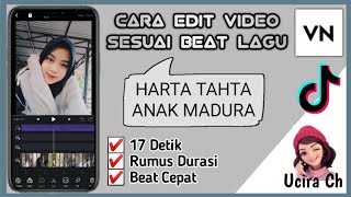 TUTORIAL EDIT VIDEO VN LAGU HARTA TAHTA ANAK MADURA | EDIT TRANSISI JEDAG JEDUG VN ORANG MADURA