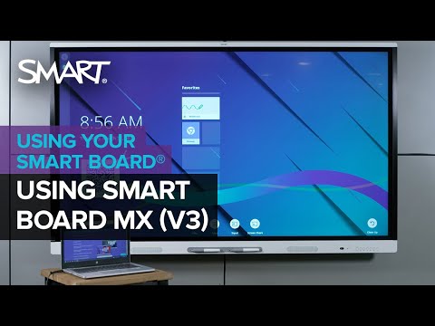 Vídeo: Como você liga uma tela do Smartboard?