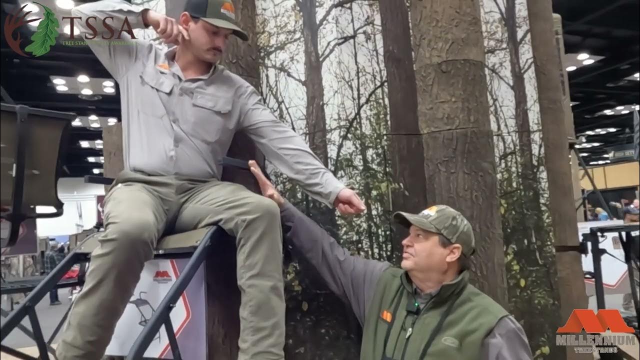 Millennium Treestand L116 Ladder Stand Overview YouTube
