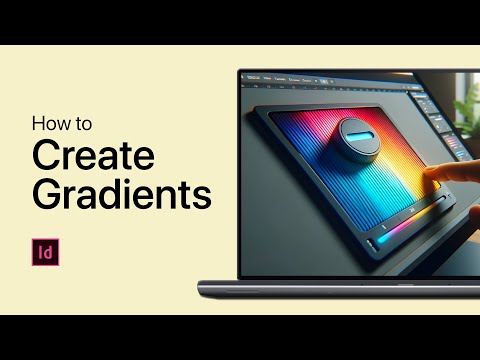 تصویری: چگونه یک گرادیان افقی در InDesign ایجاد می کنید؟