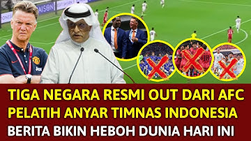 🔴 TERBUKTI LICIK !! AFC RESMI MENCORET TIGA NEGARA INI ~ TIMNAS GARUDA DI LATIH EKS PELATIH BELANDA