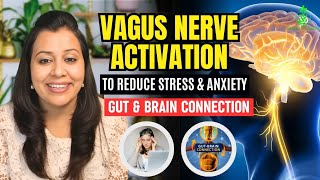 Vagus Nerve Activation Yoga | Gut & Brain connection | Stress & Anxiety Reduction