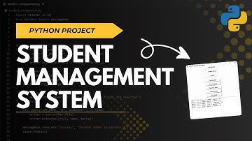Student Management System in Python | Beginner Project (Step by Step) 2026