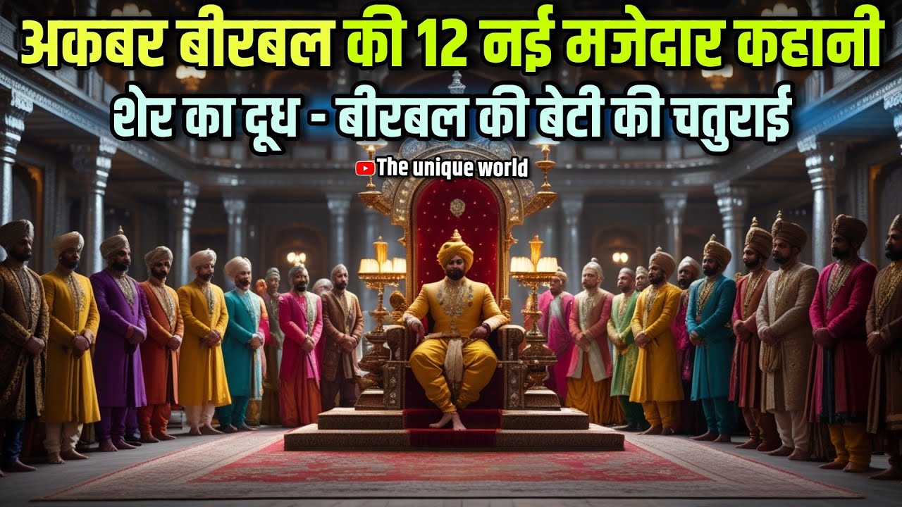 शेर का दूध | Akbar Birbal Ki Kahani | Akbar Birbal Stories | Best of ...