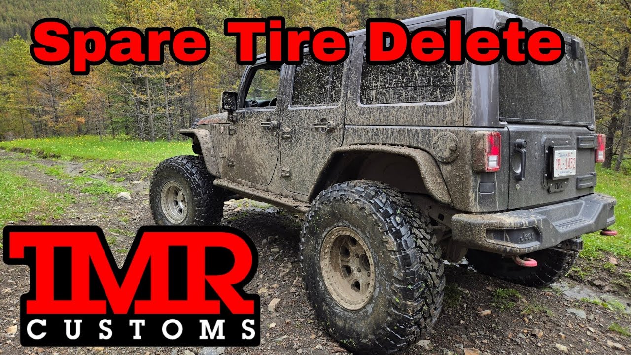 TMR Spare Tire Delete Install