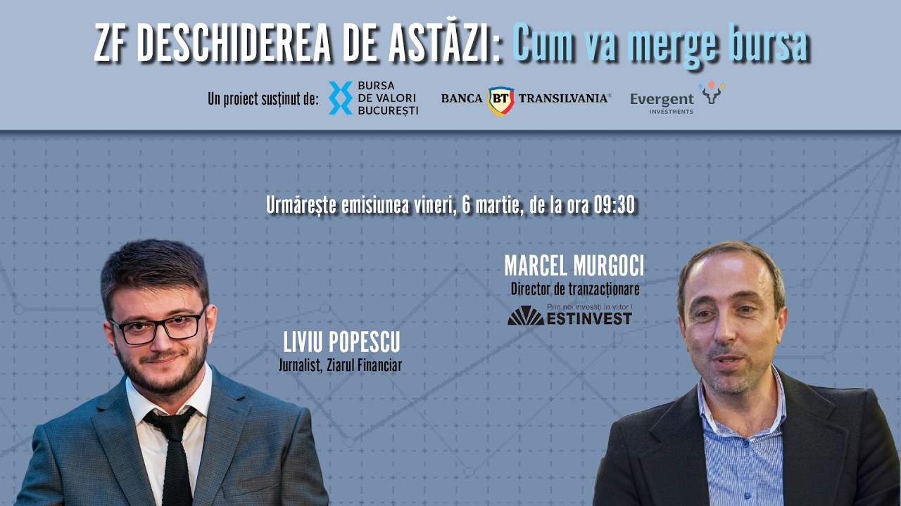 ZF DESCHIDEREA DE ASTĂZI 06.03.2026