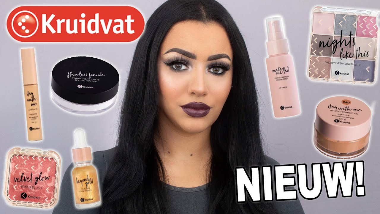 Maand Volwassenheid Afdeling KRUIDVAT HUISMERK MAKEUP TESTEN !! *FULL DAY WEAR TEST* - YouTube