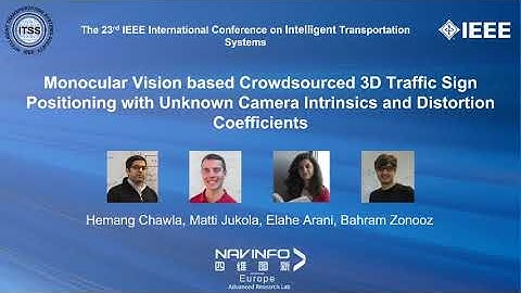 ITSC 2020 - Monocular Crowdsourced 3D Traffic Sign Positioning