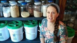 Homestead Pantry Tour ~ Large Family Bulk Food Storage