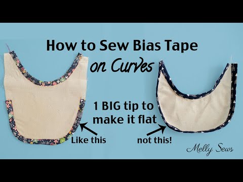 How to Make and Sew Bias Tape - Melly Sews