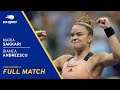 Maria Sakkari vs Bianca Andreescu Full Match | 2021 US Open Round 4