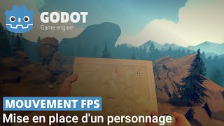 Godot : Créer un personnage à la première personne (Facile et rapide - Spécial débutants)