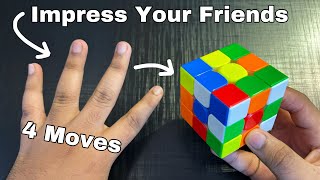 How To Solve Rubik's Cube With 4 Moves : screenshot 3
