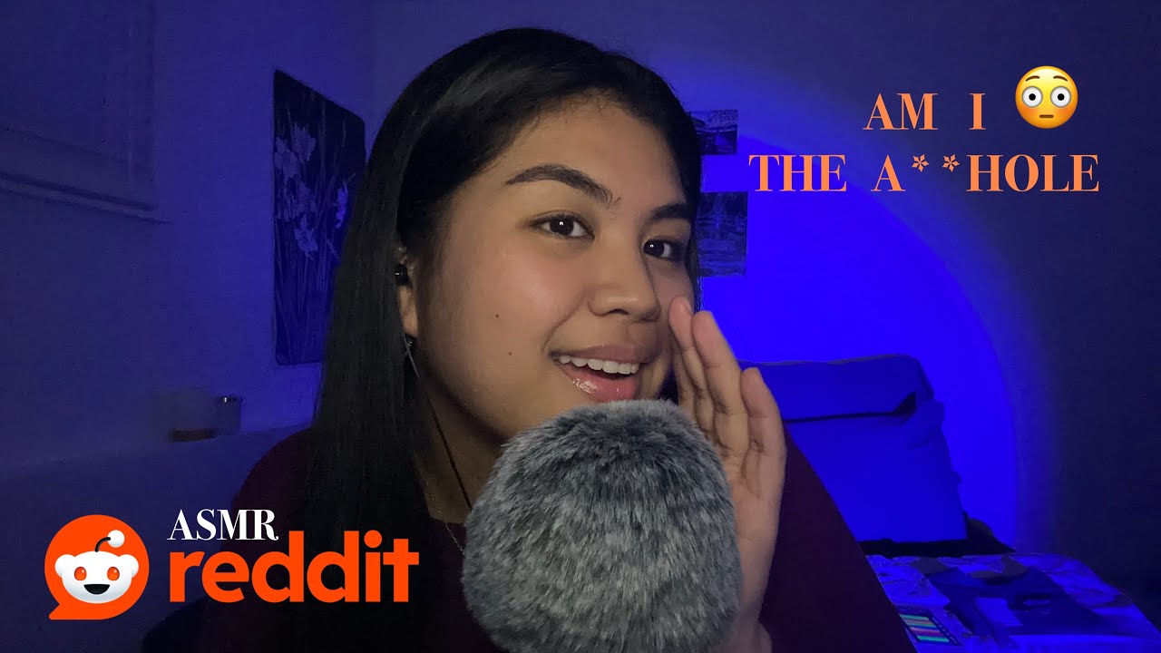 ASMR Reading AITA Reddit Threads 🤭 (clicky whispers & gum chewing)