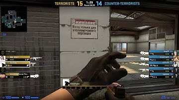 CSGO | Cache | 1 v 4 CLUTCH