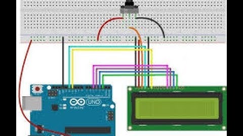 How to use 16*2 lcd display with arduino mega 2560?