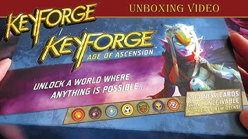 KeyForge Age of Ascension Display Unboxing | So Much Draw Control