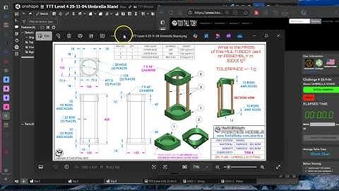 Onshape Speedmodeling Too Tall Toby Practice Model 25-11-04