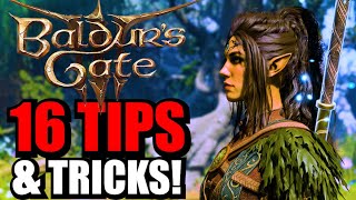 Baldur&#39;s Gate 3 - The BEST Tips &amp; Tricks for Beginners! Giveaway, Character Build, Combat + More!