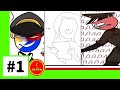 OGROMNA Kompilacja 47 Komiksów z Countryhumans. Odc. 1 [Dub. PL]