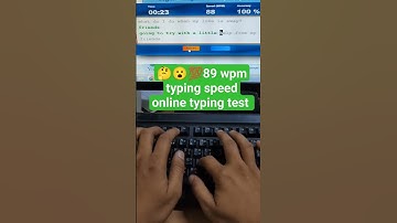 🤔😮💯89 wpm typing speed online typing test  #shorts #short #youtubeshorts #trending #viral #reels
