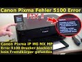 Canon Pixma Fehler 5100 Error beheben - FIX - Indexband reinigen