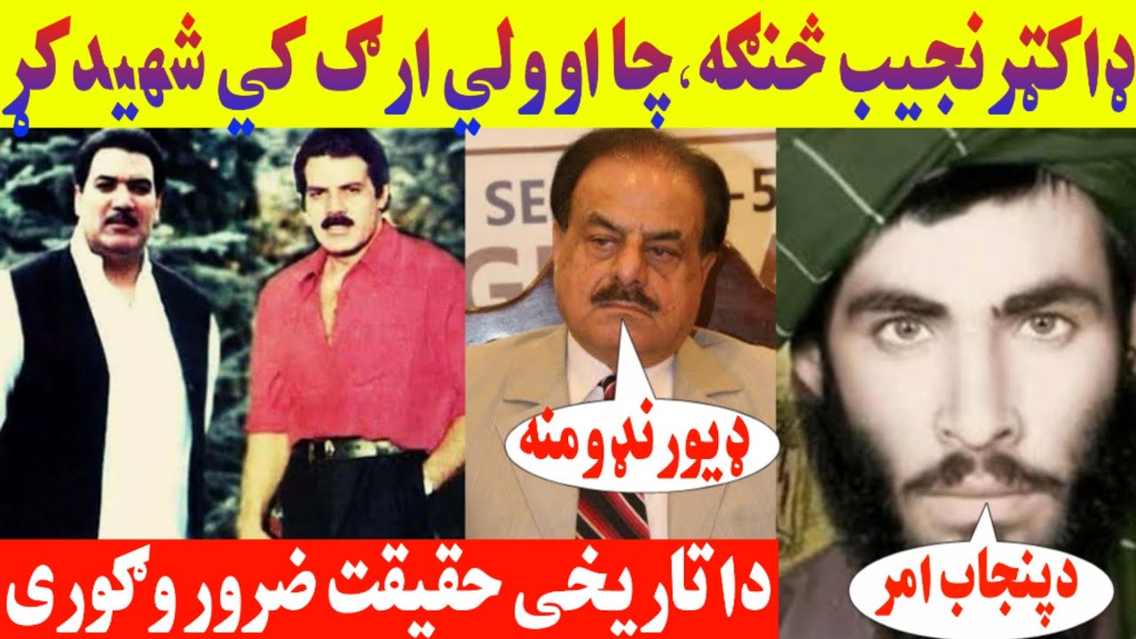 داکټرنجیب څنګه چا او ولي و.وا.ژه تاریخی حقیقت ضرور وګوری