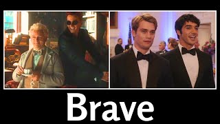 Good Omens x Red, White, and Royal Blue | "Brave" by Sara Bareilles | Fan Edit