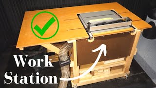 How To Build A Workstation For A Jobsite Table Saw