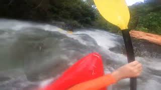 Crystal cascades white water kayaking