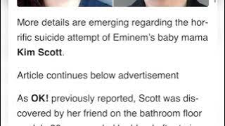 About Eminem’s ex wife Kim Scott reportedly begged friend not call the police😱