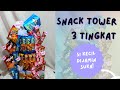 tutorial tower snack 3 tingkat // diy snack tower