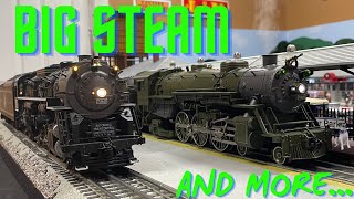 Big Steam, York Additions, and More NEW O Gauge Trains!!!