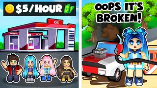Our ROBLOX GAS STATION Made Us Broke!