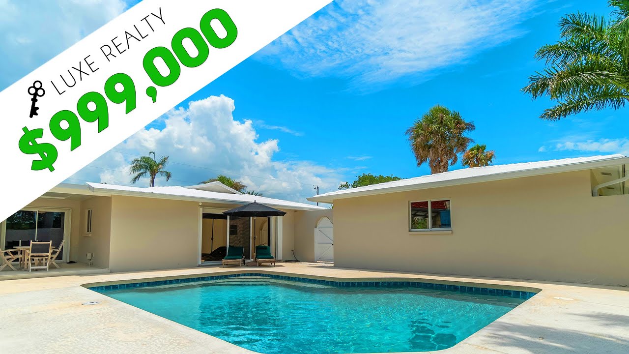 A 999,000 home on Venice Island Real Estate Tour YouTube