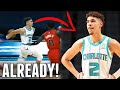 LaMelo Ball MESMERIZES With His Passing in His Charlotte Hornets NBA Debut With Gordon Hayward!