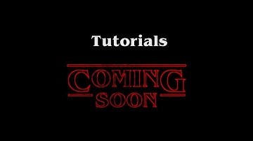 Upcoming Tutorials - Stranger Things and Wormwood intros using Fusion 9 #shorts
