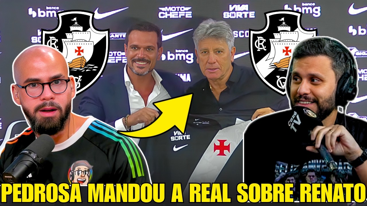 FELIPE MELO MANDA A REAL SOBRE RENATO GAÚCHO NO VASCO DA GAMA! ÚLTIMAS NOTICIAS DO VASCO | RENATO E+