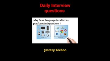 java platform independent language. #java #programming #trending #independent #interview  #shorts