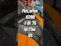 2020 McLaren 620R at Buffalo Motorama! Street legal version of the 570S GT4 race car! Twin Turbo V8