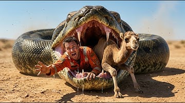 GIANT PYTHON ATTACK! Team Leader & Baby Camel Swallowed Alive | Epic Rescue Mission Episode 1